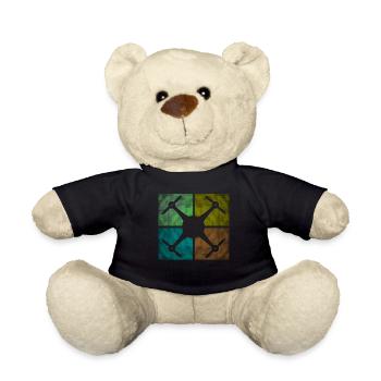 Pilote de drone Drojne Quadrocopter - Nounours - noir - Devant