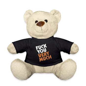 Fuck You Very Much - Teddy - Schwarz - Vorne