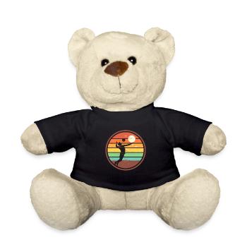Vintage Sports Volleyball - Teddy - Schwarz - Vorne