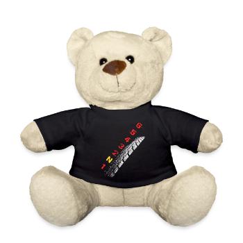 Reifenpfad Neon Typo - Teddy - Schwarz - Vorne
