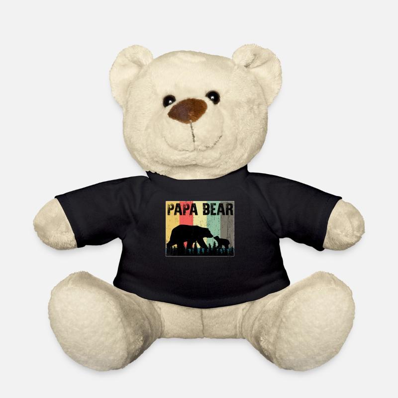 papabär - Teddy - Schwarz