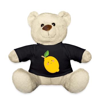 lemon - Teddy Bear - black - Front