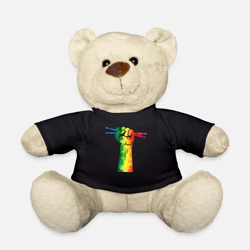 Drumstick Drummer - Nounours - noir