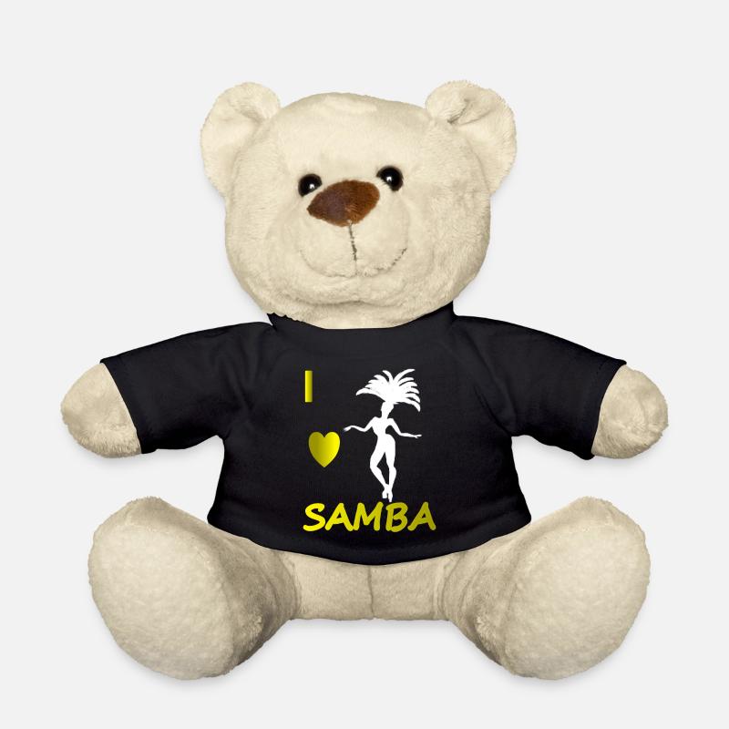 Samba Tanz Samba tanzen ich liebe Samba Tanz - Teddy - Schwarz