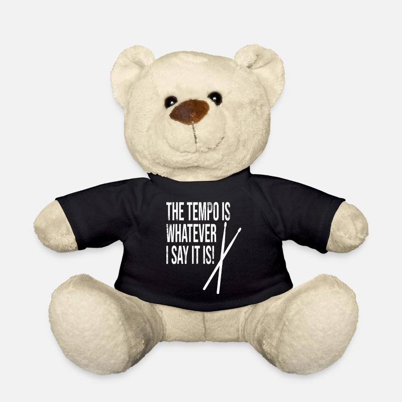 Le tempo est ce que je dis / baguettes - Nounours - noir