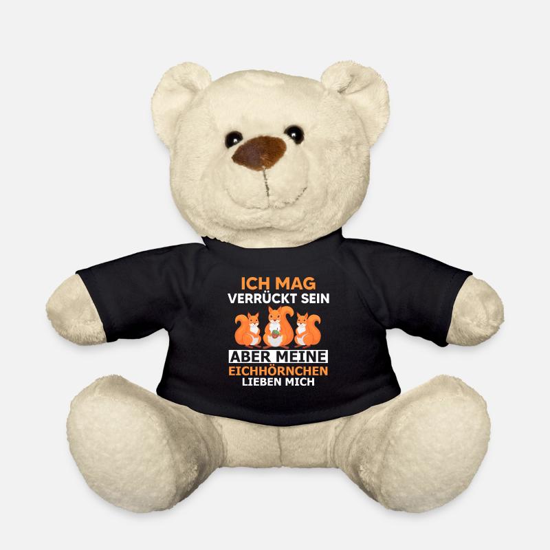 Eichhörnchen Nagetier Eichhörnchenliebhaber Gesche - Teddy - Schwarz