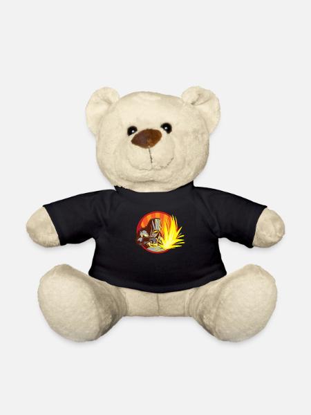 Schweißer bei der Arbeit - Lustiges EisenschweißarbeiterGeschenk - Teddy - Schwarz