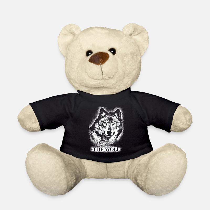 Loup - Nounours - noir