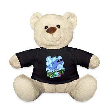 Delfin - Teddy - Schwarz - Vorne