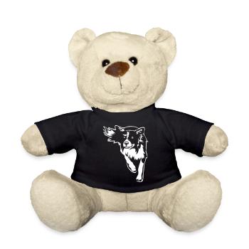 Border Collie «Black Edition» - Nounours - noir - Devant