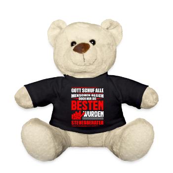 Steuerberater - Teddy - Schwarz - Vorne