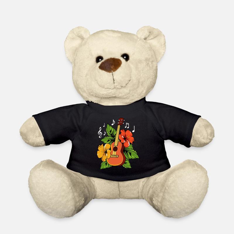 Ukulele Hawaii - Teddy - Schwarz