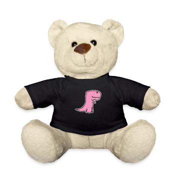 Des dinosaures pour les enfants - Nounours - noir - Devant