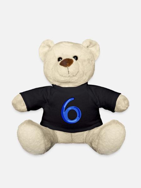 6 - Teddy Bear - black