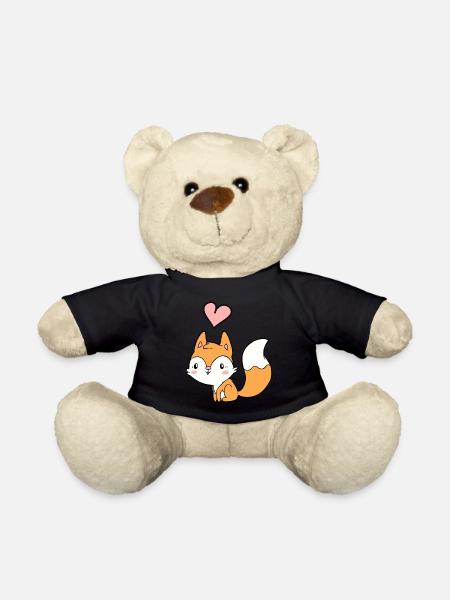 Fuchs - Teddy - Schwarz