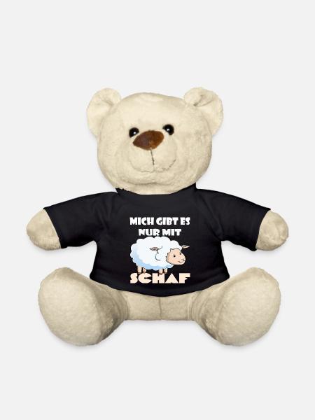 Schaf & Schafe Schäfer geschenke - Teddy - Schwarz