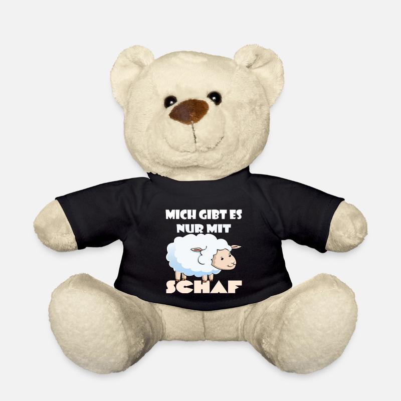 Schaf & Schafe Schäfer geschenke - Teddy - Schwarz