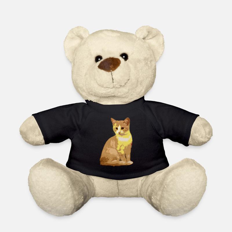 Chat Chat - Nounours - noir