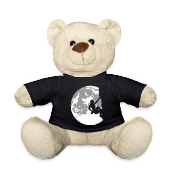 Vollmond und Klettern - Natur und Sport - Teddy - Schwarz - Vorne