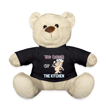 Cook TShirt Cooking Cook Cooking Gift - Teddy Bear - black - Front