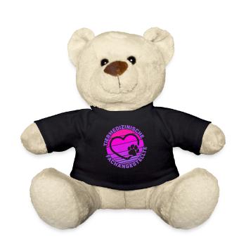 Tierarzthelferin Tiermedizinische Fachangestellte - Teddy - Schwarz - Vorne