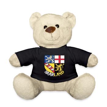 Sarre Saarland Saarbrücken Pavillon Cadeau - Nounours - noir - Devant