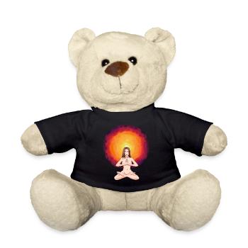 Schamane Hypnose Vision Halluzination Erleuchtung - Teddy - Schwarz - Vorne