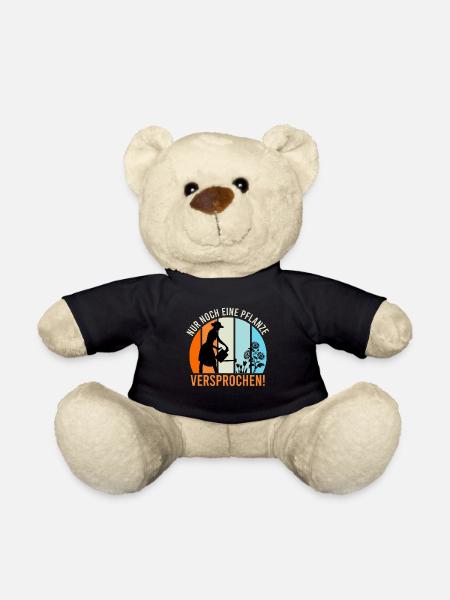 Vintage Garten Spruch Schrebergarten Spruch - Teddy - Schwarz