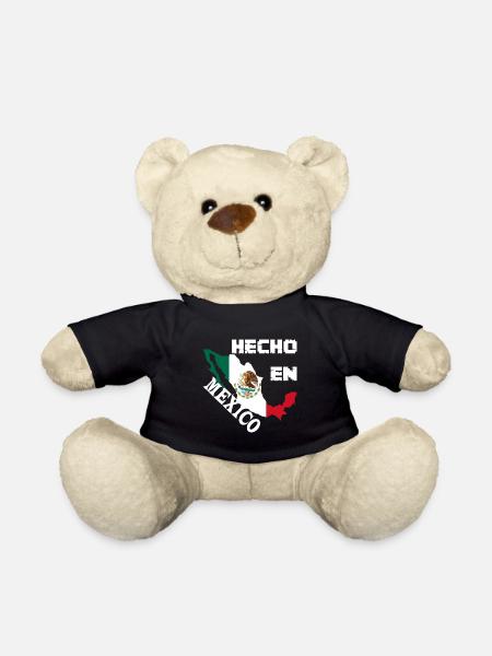 Hecho En Mexico Eagle Mexican - Teddy Bear - black
