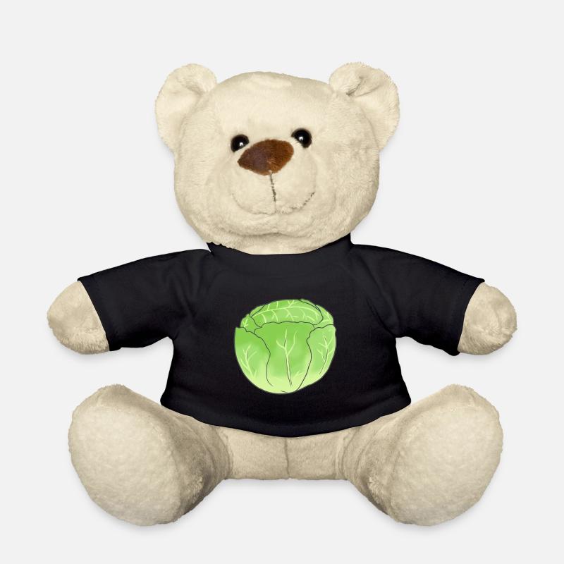 Eisbergsalat Kohl Gemüse Bio Vegetarisch Garten - Teddy - Schwarz