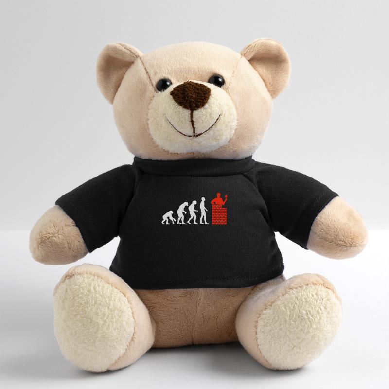 Handwerker Maurer Geschenk Heimwerker Evolution Teddy