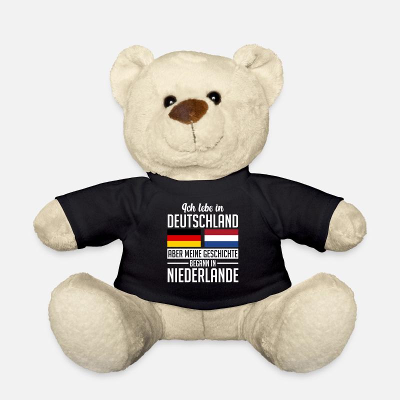 Niederländer Deutscher Niederlande Holland - Teddy - Schwarz