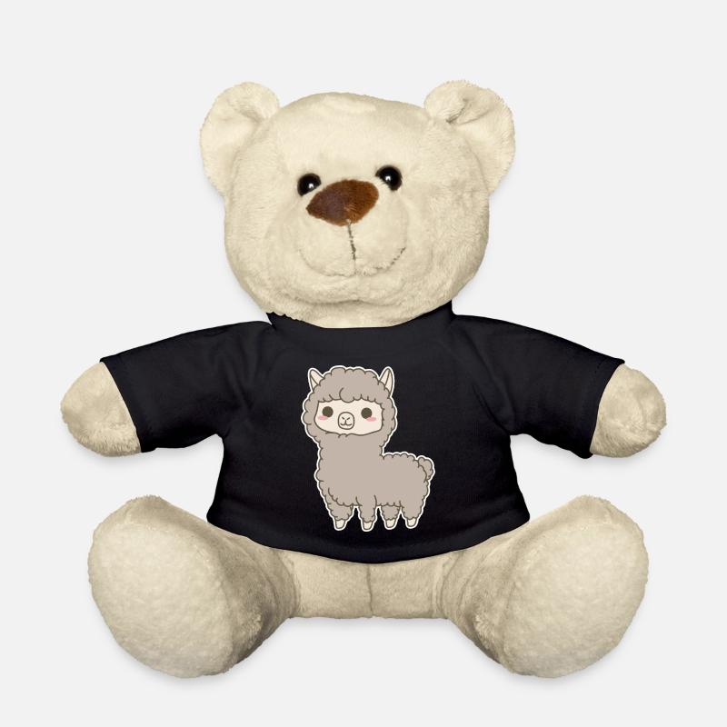 Alpaka - Teddy - Schwarz