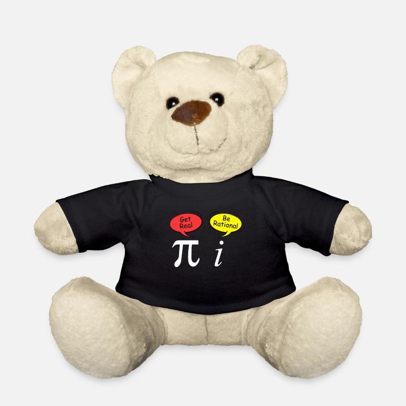 Complexes nombres blague nombre irrationnel mathématiques - Nounours - noir