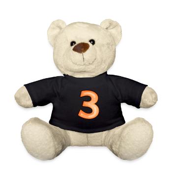 Nummer 3 - Teddy - Schwarz - Vorne