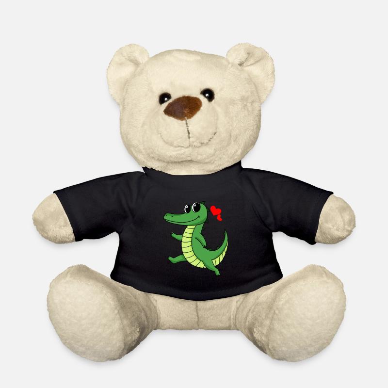 Crocodile - Nounours - noir