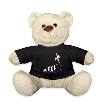 Climbing Evolution Climbing Wall Climbing Bouldering - Teddy Bear - black - Front