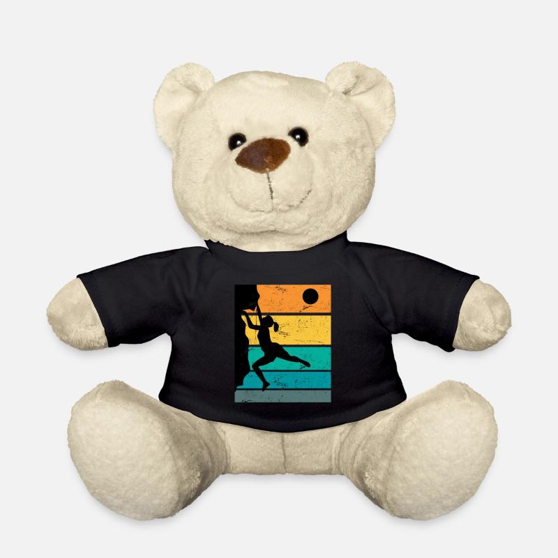 Retro Boulder Escalade de roches Escalade libre - Nounours - noir