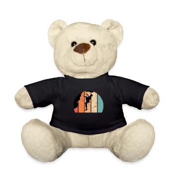 Alpinisme Escalade Rocheuse Vintage Escalade - Nounours - noir - Devant