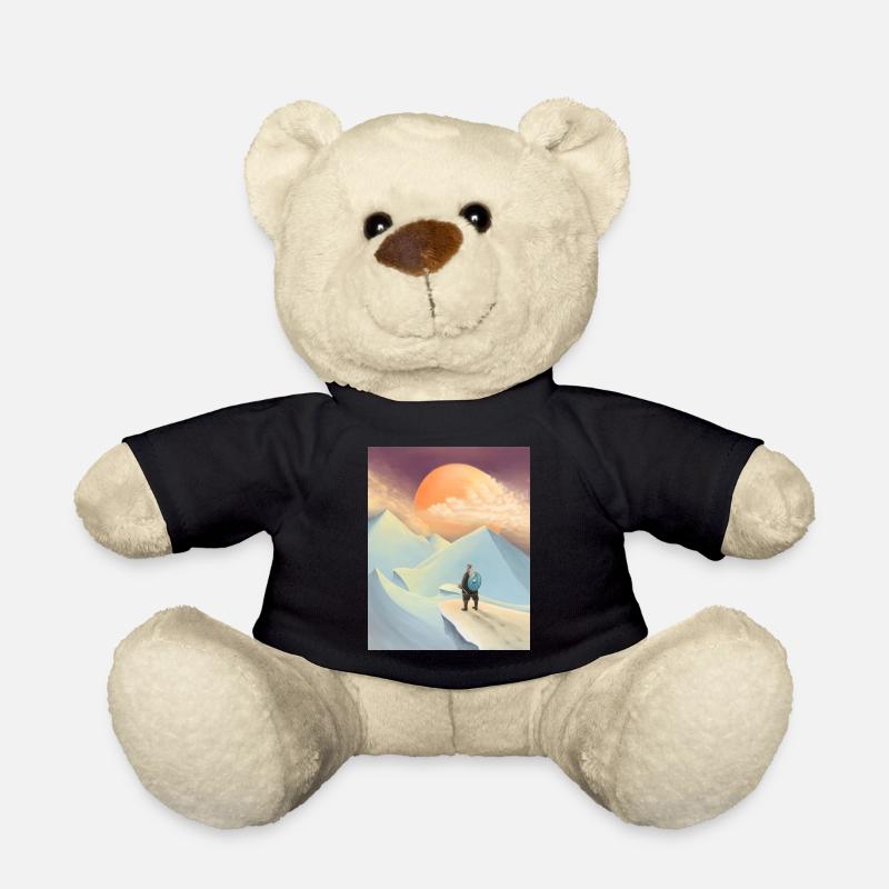 Thor going to jotunheim - Teddy Bear - black