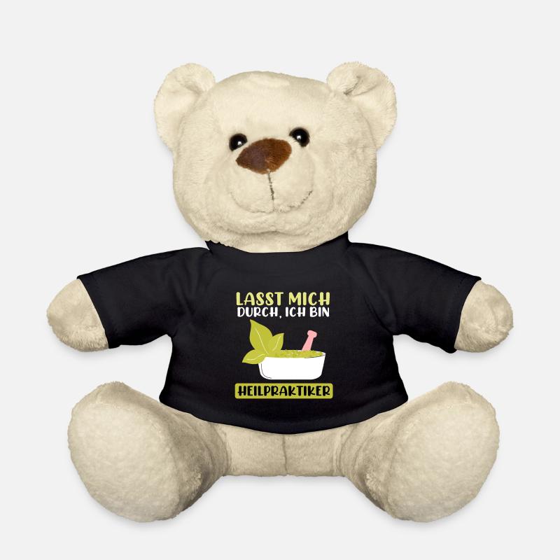 Lasst mich durch ich bin Heilpraktiker Osteopathie - Teddy - Schwarz