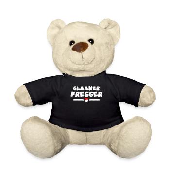 Franken Glaaner Fregger Klaaner Kleiner Fränkisch - Teddy - Schwarz - Vorne