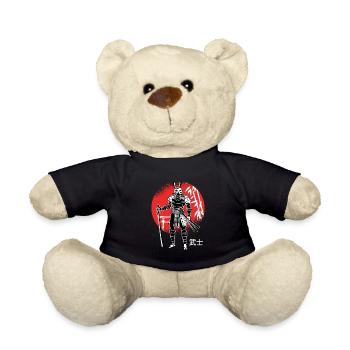 Japanisches Schwert japanischer Samurai Krieger - Teddy - Schwarz - Vorne
