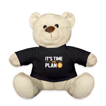 Plan B Bitcoin - Teddy - Schwarz - Vorne