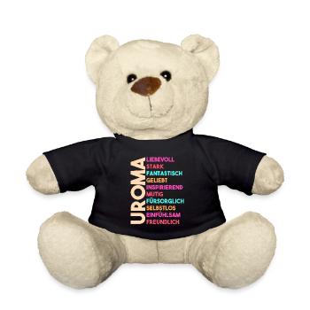 Urgroßmutter Uroma - Teddy - Schwarz - Vorne