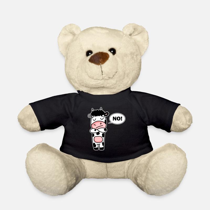 Kuh Nein - Teddy - Schwarz