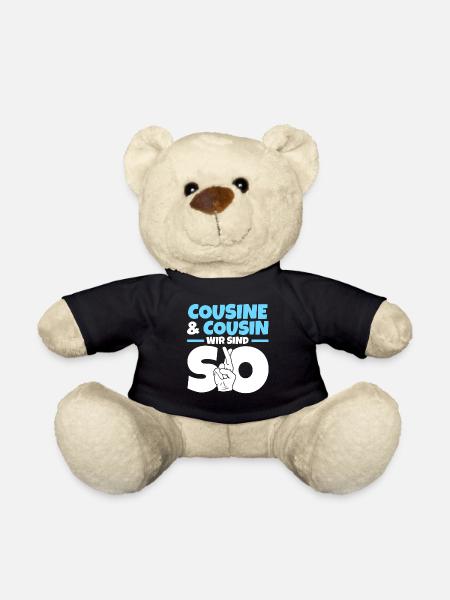 Cousine Cousin - Teddy - Schwarz