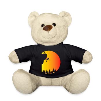 Bouldern Klettern Climbing - Teddy - Schwarz - Vorne