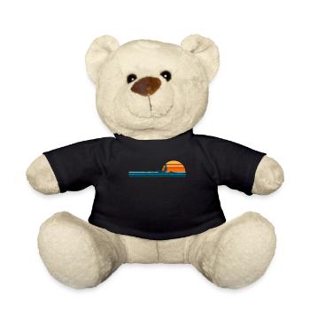 Rudern Mannschaft Ruderer - Teddy - Schwarz - Vorne