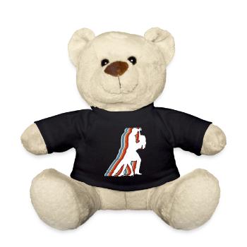 Ballroom Dance Partner Dancing - Teddy Bear - black - Front